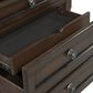 Mayberry Hill Kingston 4-Piece King Bedroom Set in Dark Walnut, , large