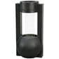 Alfresco Home Piogga Resin Fountain with Lights in Black, , large