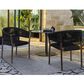 Blue River Doris Patio Dining Chair in Dark Eucalyptus and Black (Set of 2), , large