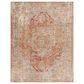 Surya Aspendos 9" x 12"2" Rust, Denim, Ice Blue, Cream, Mustard, Black and Light Gray Area Rug, , large