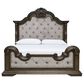 Ashley Maylee King Upholstered Bed  in Dark Brown, , large