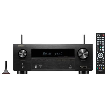 Denon 95W 7.2-Channel AV Receiver in Black, , large