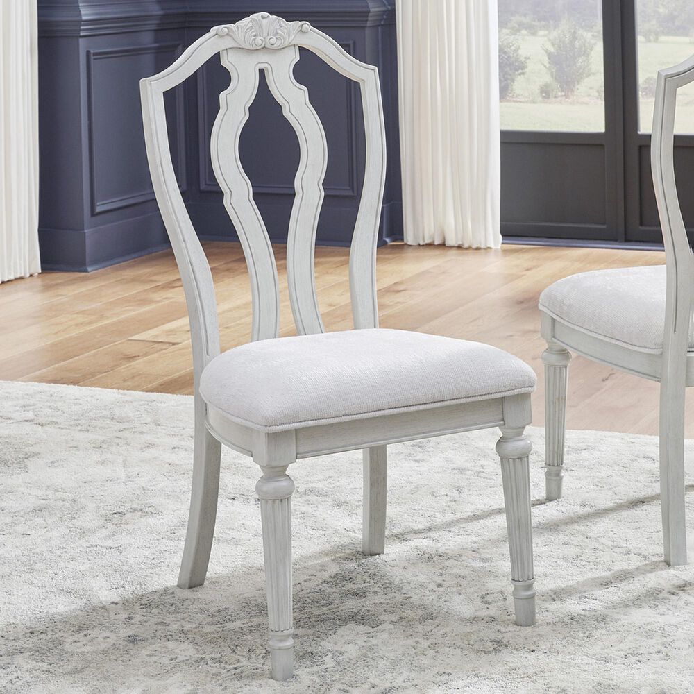 Ashley Montelaine Side Chair in Antique White, , large