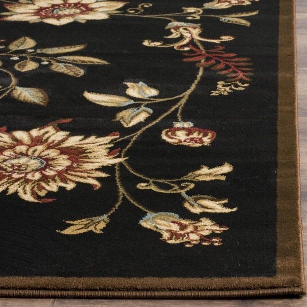 Safavieh Lyndhurst LNH552 3&#39;3&quot; x 5&#39;3&quot; Black and Multicolor Area Rug, , large