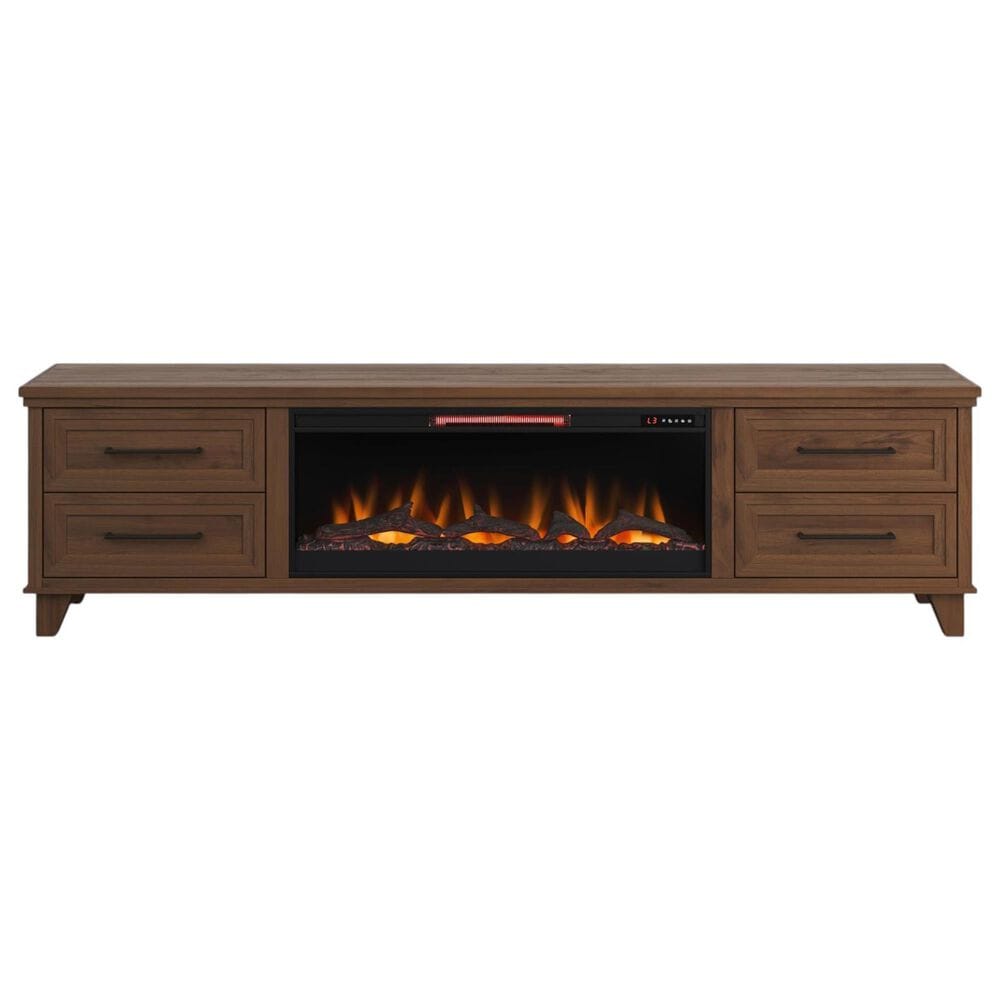 Legends Home Sonoma 95" Fireplace Console in Whiskey, , large