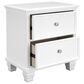 Ashley Fortman 4-Piece Full Bedroom Set in White, , large