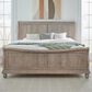 Belle Furnishings Rustic Traditions King Sleigh Bed in Saddle Tan, , large