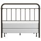 Richlands Furniture Kirkland Full/Queen Slat Metal Bed  in Dark Bronze, , large