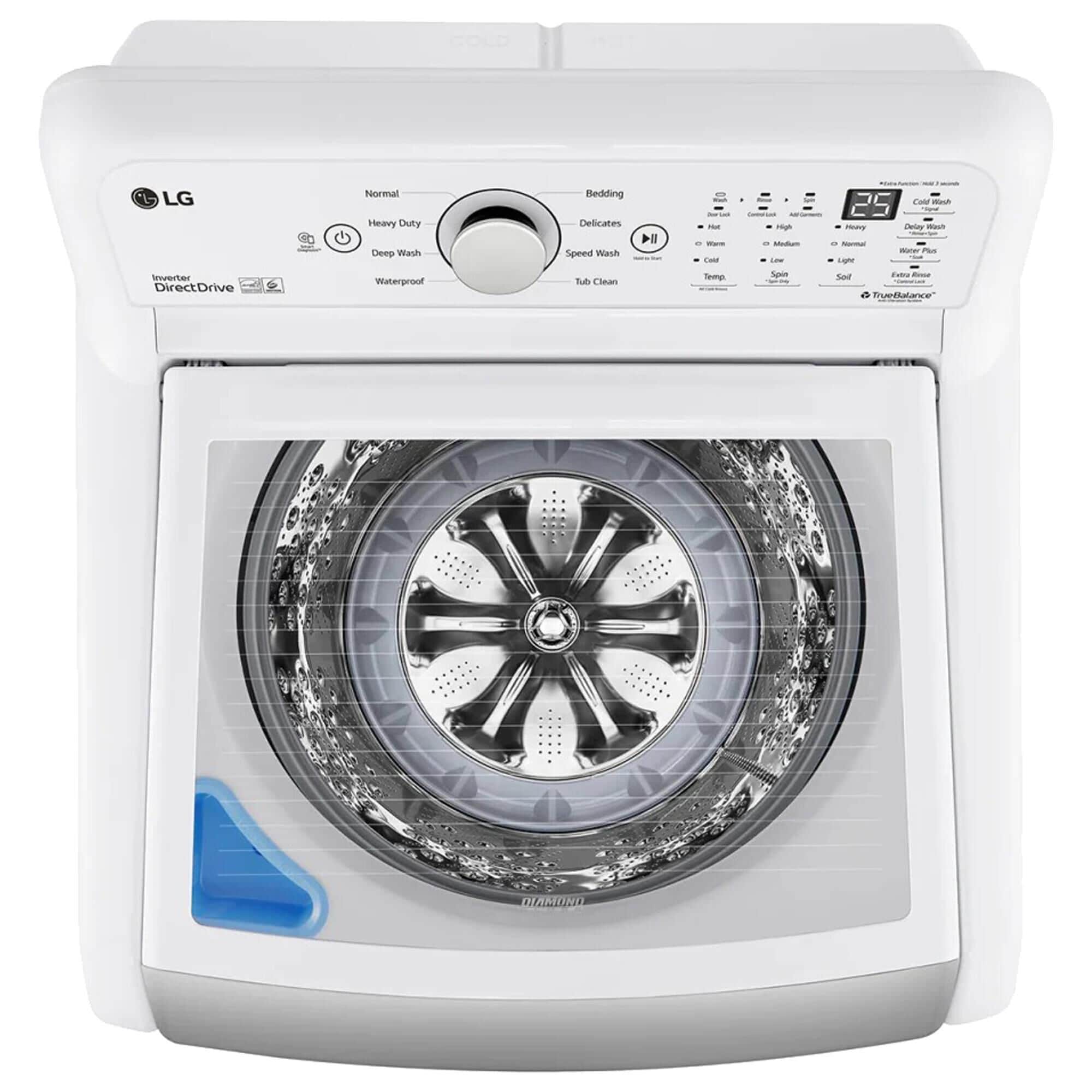 Lg washer sales deep wash