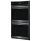 Frigidaire Gallery 27"" Double Electric Wall Oven with Total Convection in Black Stainless Steel, , large
