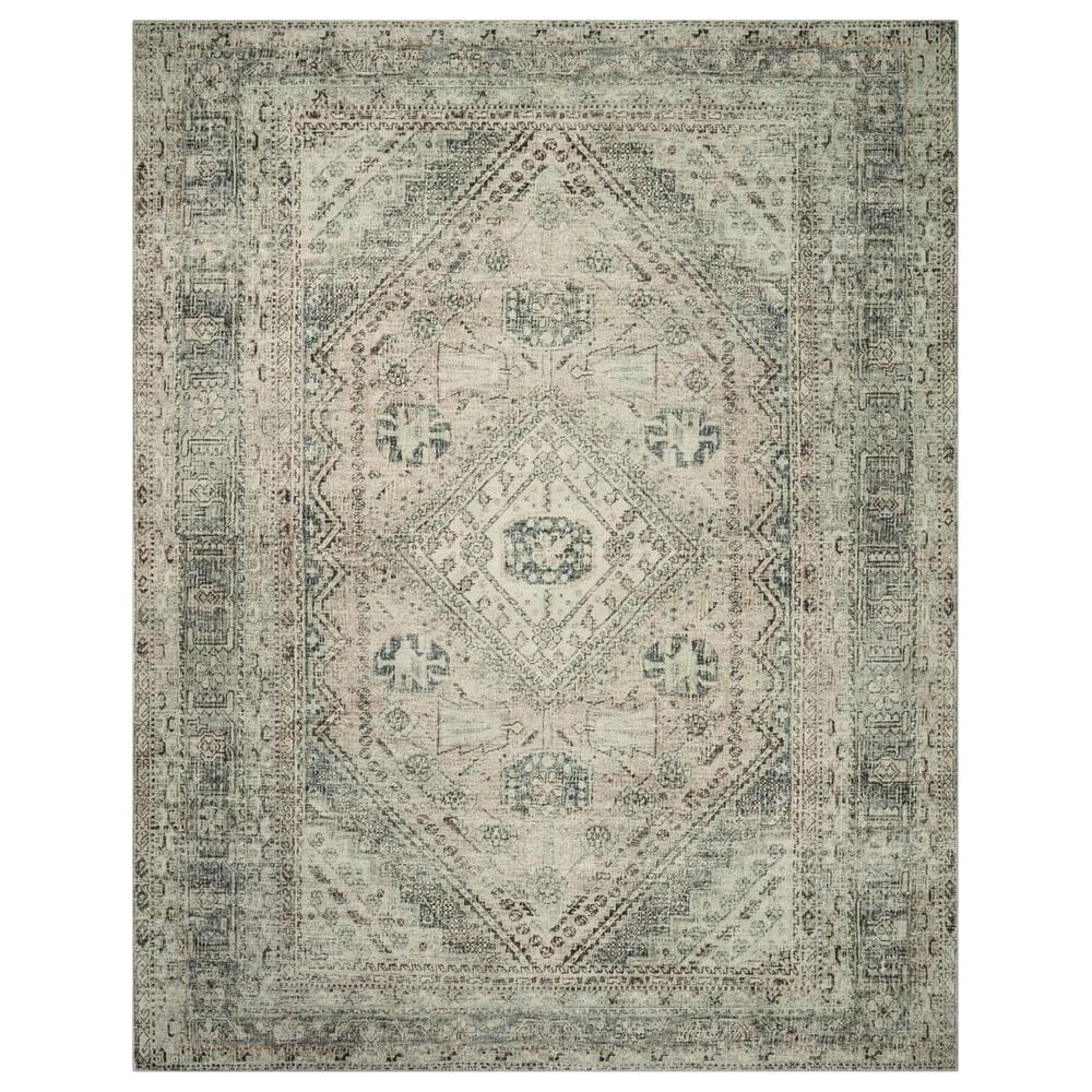 Magnolia Home Sinclair 7"6" x 9"6" Natural and Sage Area Rug, , large