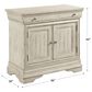Kincaid Selwyn Wexford 1-Drawer Bachelor Chest in Cottage White, , large