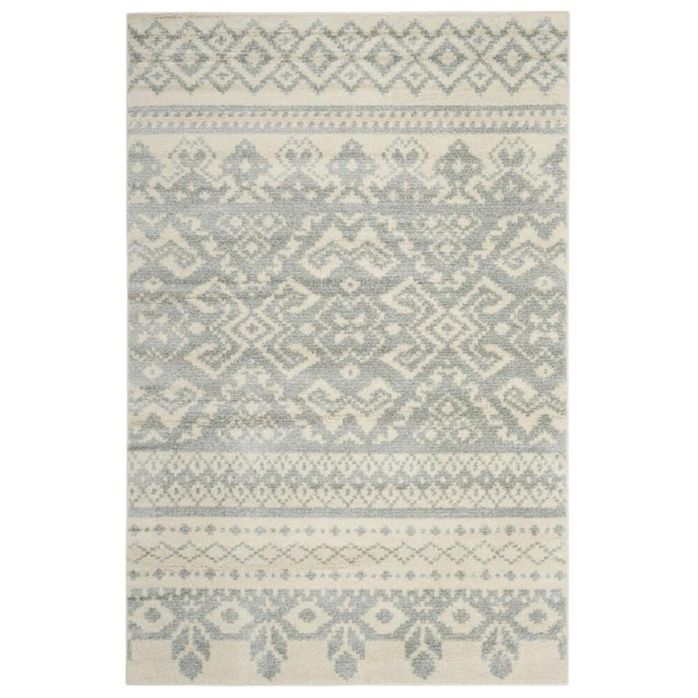 Safavieh Adirondack ADR107S 5&#39;1&quot; x 7&#39;6&quot; Ivory and Slate Area Rug, , large