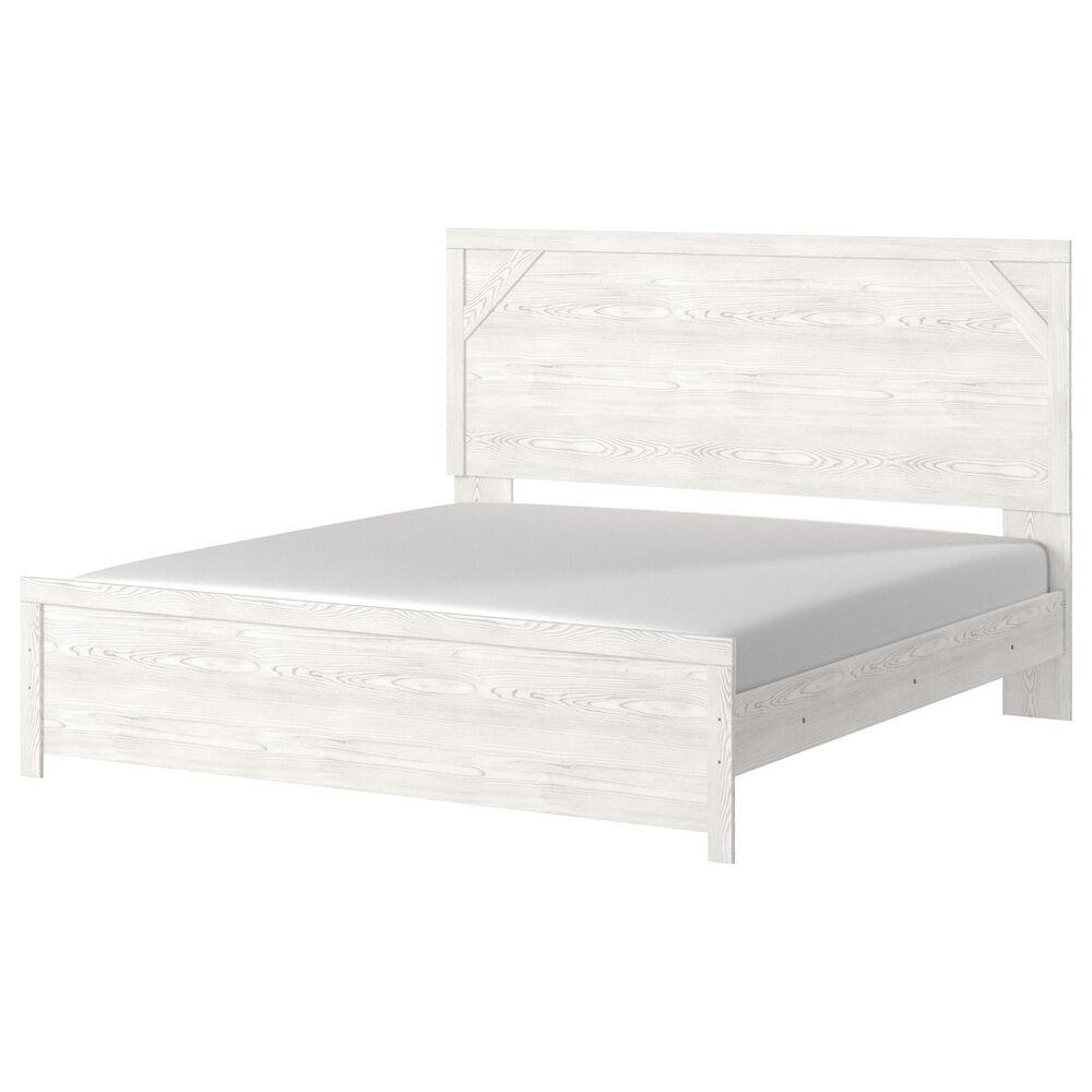 Ashley Gerridan 2-Piece King Bedroom Set in White and Gray, , large