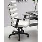 Zuo Modern Unico Office Chair in White, , large