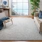 Safavieh Micro-Loop MLP538M 9" x 12" Blue and Ivory Area Rug, , large