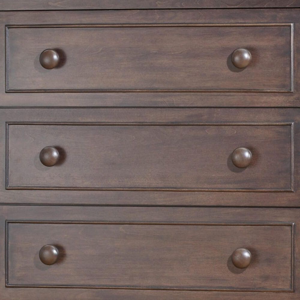 Sorelle Furniture Providence 5-Drawer Chest in Chocolate, , large