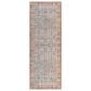 Surya Colin 2"7" x 10" Light Blue, Tan, Orange, Brown and Cream Runner, , large