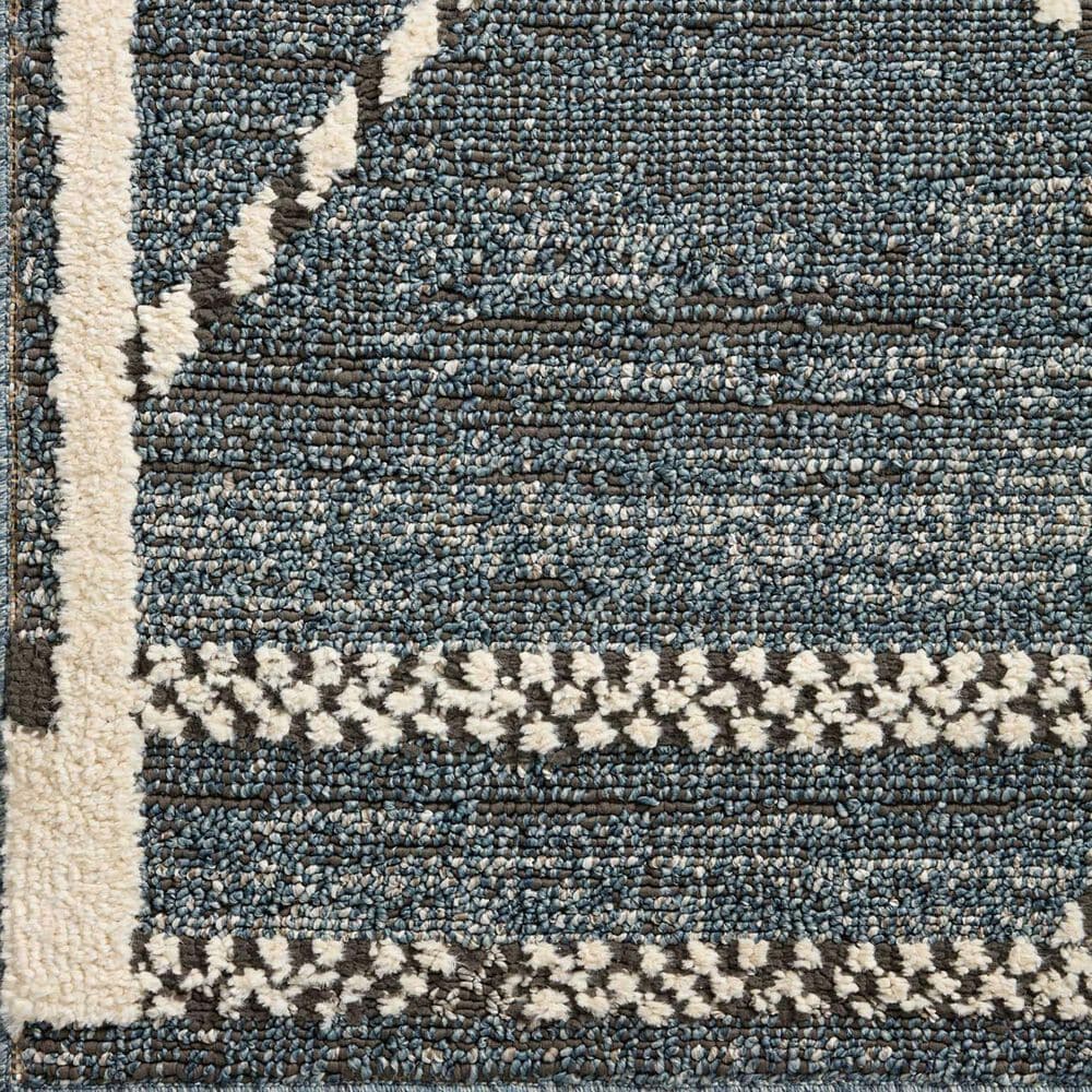 Loloi II Fabian 9&#39;2&quot; x 13&#39; Denim and Charcoal Area Rug, , large