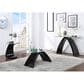 Furniture of America Bond 2-Piece Coffee Table Set in Black, , large