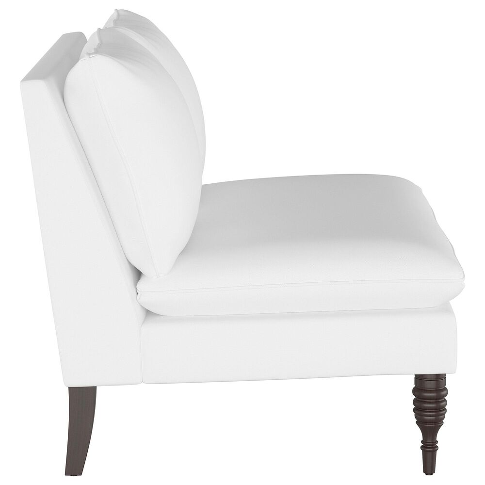 Skyline Furniture Upholstered Loveseat in Twill White, , large