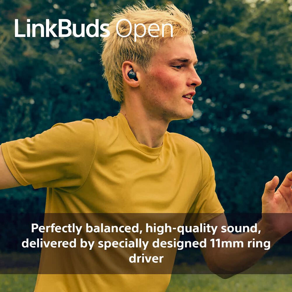 Sony LinkBuds Open Wireless Earbuds in White, , large