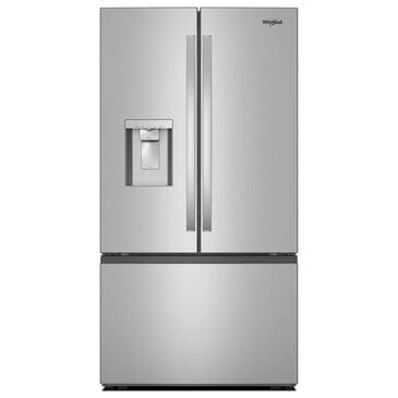 Whirlpool 29.58 Cu. Ft. French Door Refrigerator with In-Door Water and Ice Maker in Fingerprint Resistant Stainless Steel, , large