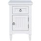 Waltham Westport Power Chairside Table in White, , large