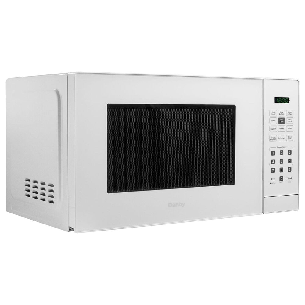 Danby 1.1 Cu. Ft. Countertop Microwave in White, , large