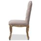 Baxton Studio Hudson Side Chair in Weathered Oak, , large