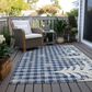 Dalyn Rug Company Wonderland WN32 3" x 5" Blue Indoor/Outdoor Area Rug, , large
