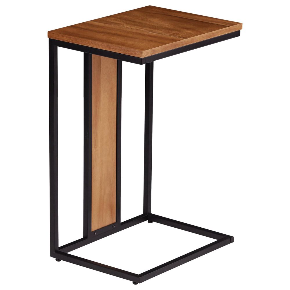 Southern Enterprises Cranburry C-Table in Brown and Black, , large