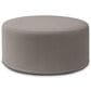 Jaxx Candler Boucle Fabric Ottoman in Dark Grey, , large