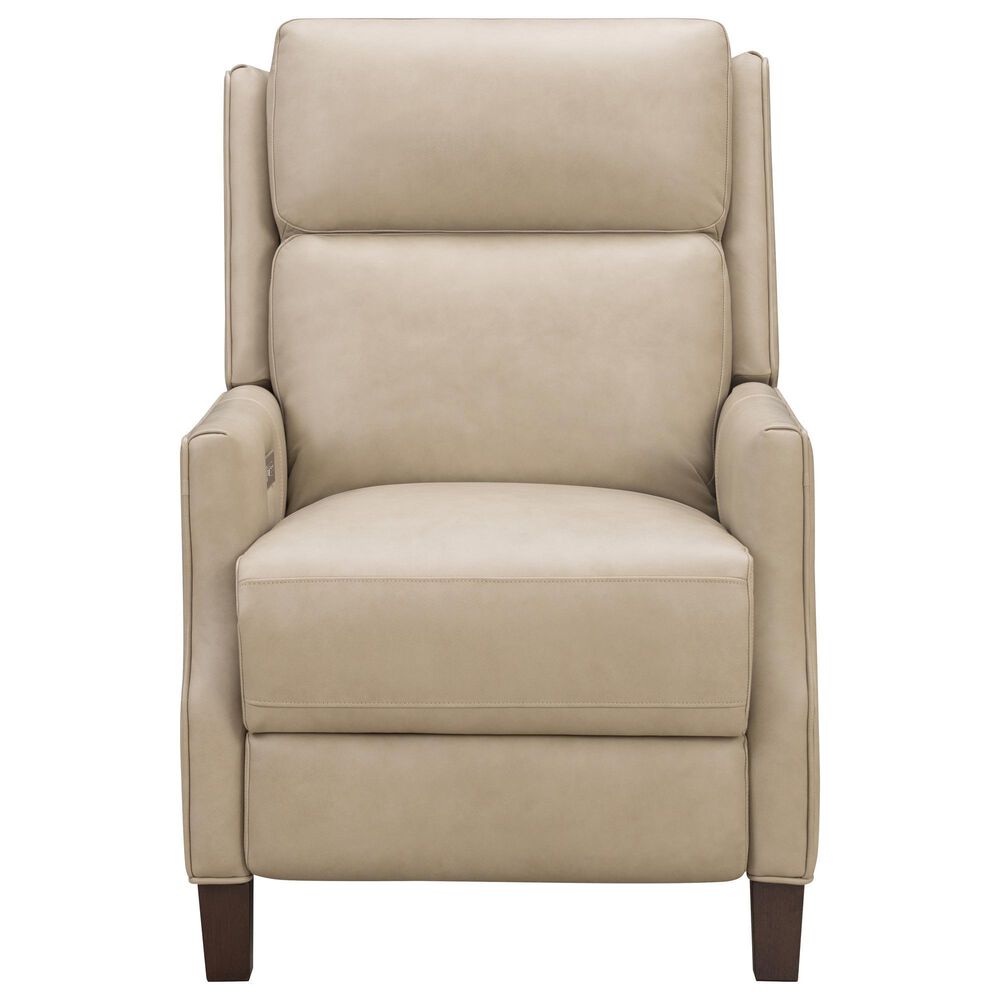 Barcalounger Ledger Leather Power Recliner in Stone, , large