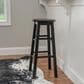 Linon Home Decor Abby 29" Bar Stool in Black, , large