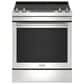 Maytag 2-Piece Kitchen Package with 6.4 Cu. Ft. Electric Range and 1.1 Cu. Ft. Over-The-Range Toaster Oven in Fingerprint Resistant Stainless Steel, , large