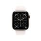 Apple Watch Series 11 (GPS+Cellular) 42mm Titanium Case with Light Blush Sport Band - S/M - Gold - (2025), , large