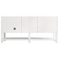 James Martin Vanities Breckenridge 72" Double Bathroom Vanity in Bright White with 3 cm Eternal Jasmine Pearl Silestone Top, Rectangular Sinks and FreePower Wireless Charger, , large