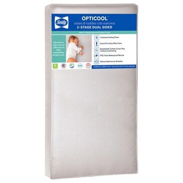 Kolcraft OptiCool 2-Stage Crib Mattress, , large