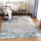 Surya Brunswick 6"7" x 9"6" Sage, Gray, White and Blue Area Rug, , large