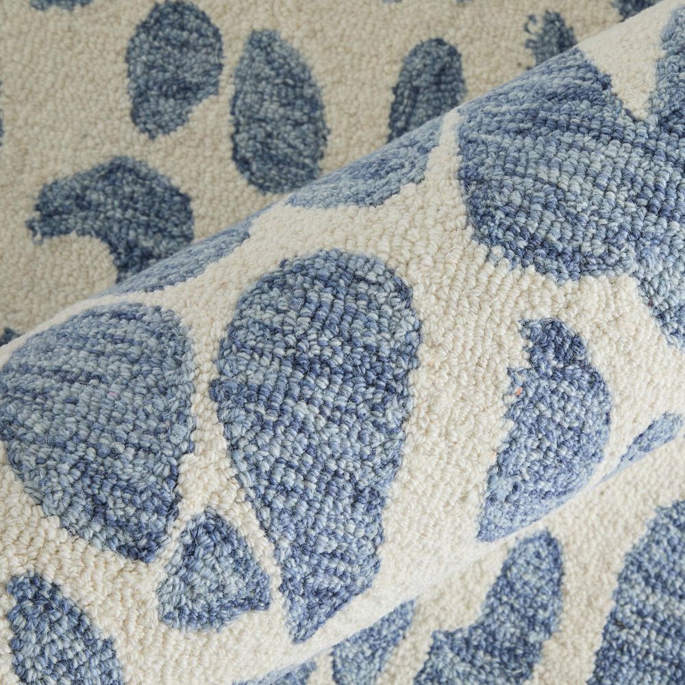 Feizy Wallace Blue 2&#39; x 3&#39; Area Rug, , large
