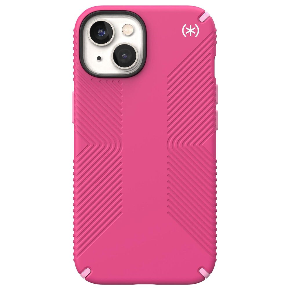 Speck Presidio Grip 2 MagSafe Case for Apple iPhone 14 in Digital Pink, Blossom Pink and White, , large