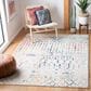 Safavieh Tulum TUL270 3" x 5" Ivory and Blue Area Rug, , large