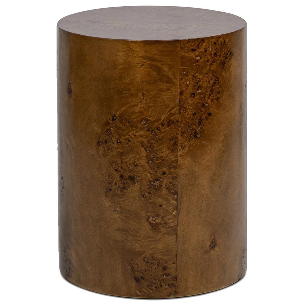Jennifer Taylor Home Nebula 20" Side Table in Medium Brown Walnut, , large