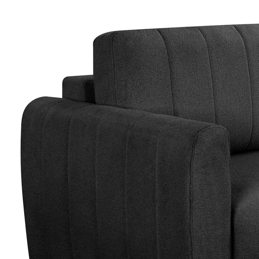 Lifestyle Solutions Galloway Convertible Sofa in Charcoal, , large