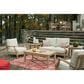 Ashley Clare View Loveseat with Beige Cushion in Antique Teak, , large