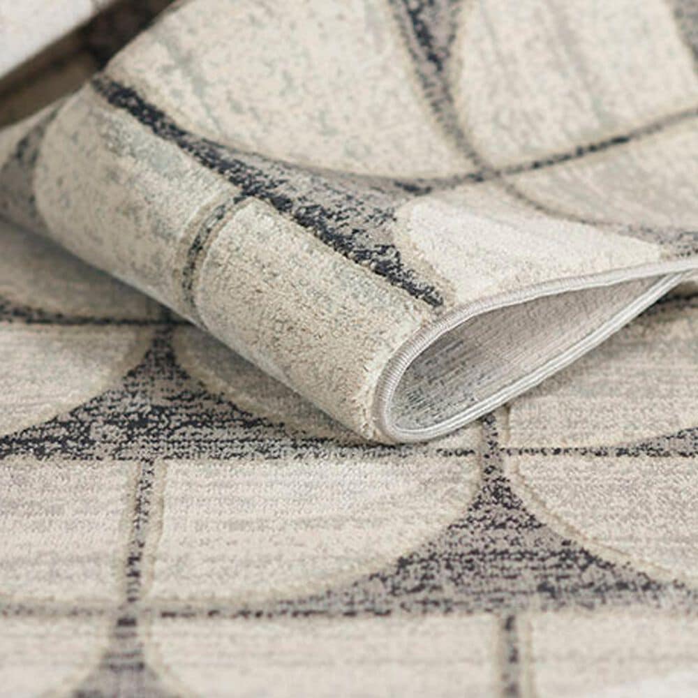 Momeni Edition EDI-2 5&#39;2&quot; x 7&#39;7&quot; Charcoal Area Rug, , large
