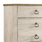 Signature Design by Ashley Willowton 4 Piece Full Storage Bed Set in Whitewash, , large