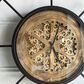 A&B Home Wall Clock in Antique Black and Antique Gold, , large