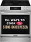 Frigidaire Gallery 30" Freestanding Electric Convection Range with Stone-Baked Pizza in Stainless Steel, , large